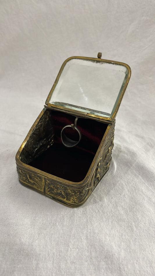 Pirinç Mücevher Kutusu